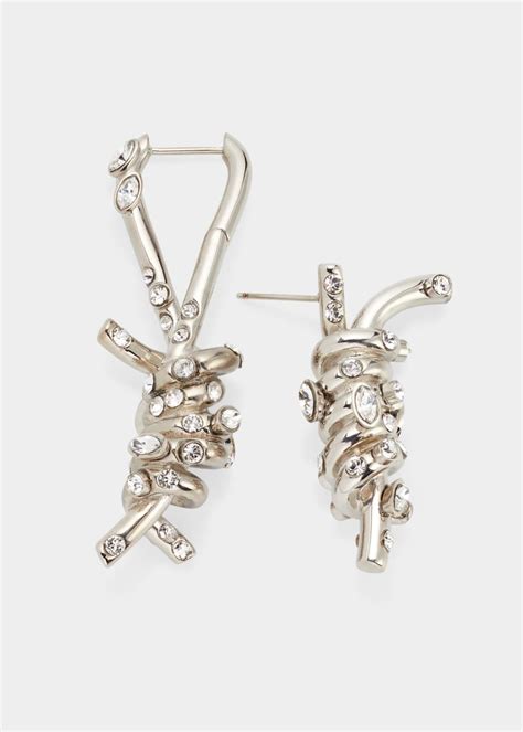 givenchy earrings stuf|givenchy twisted earrings.